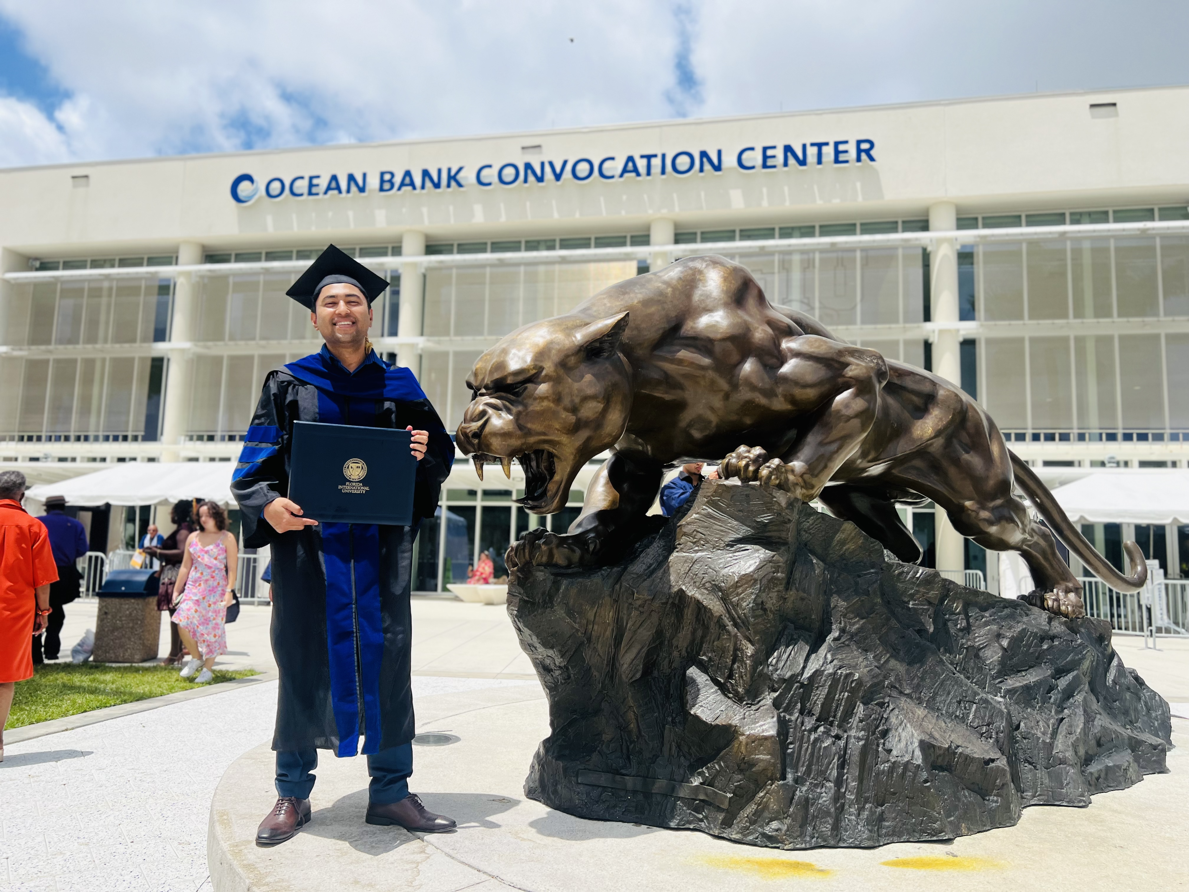 Azmal Graduation Photo